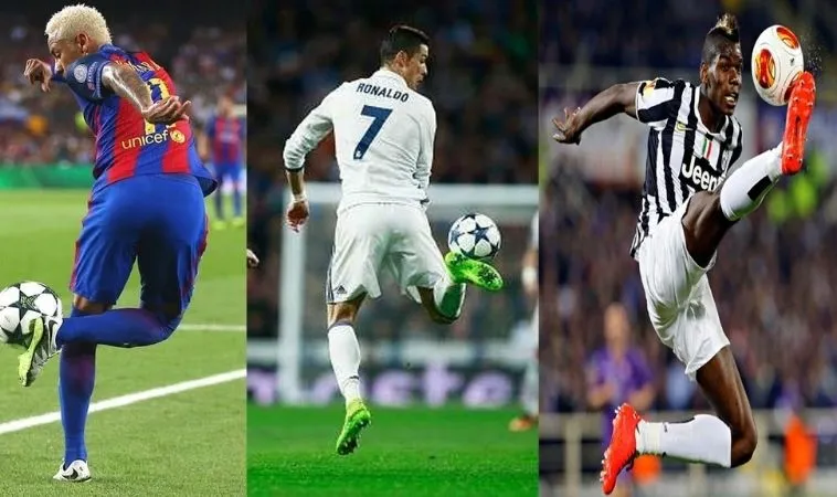 Các kỹ thuật khống chế bóng trong bóng đá